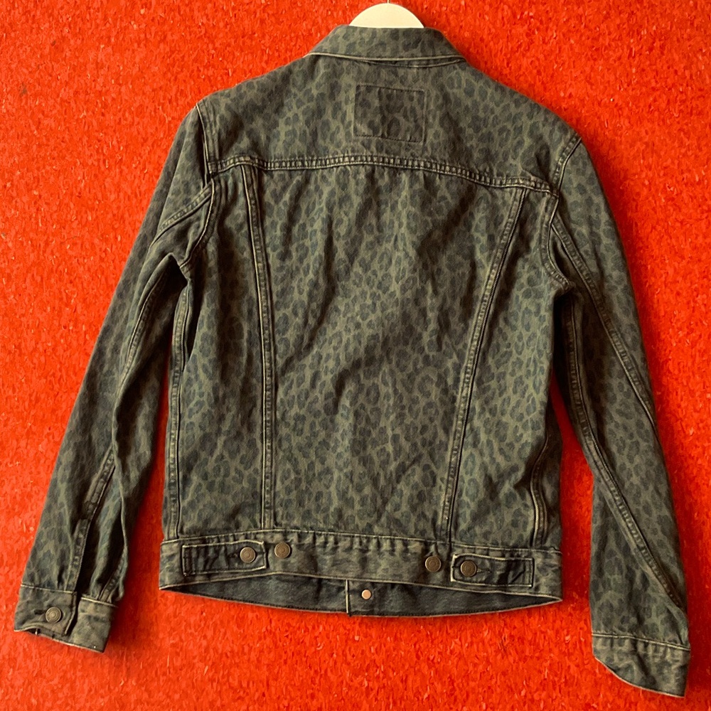 Levi’s cheetah print jacket